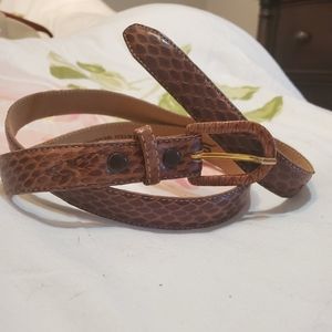 Serpi Vintage, Genuine Snakeskin belt
